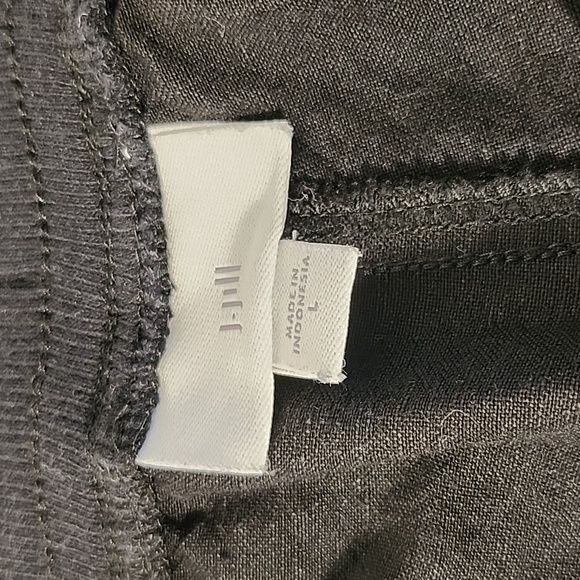 J. Jill Black Linen blend pants- Size L - Picture 4 of 10